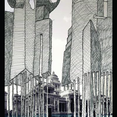 croquis palais de justice